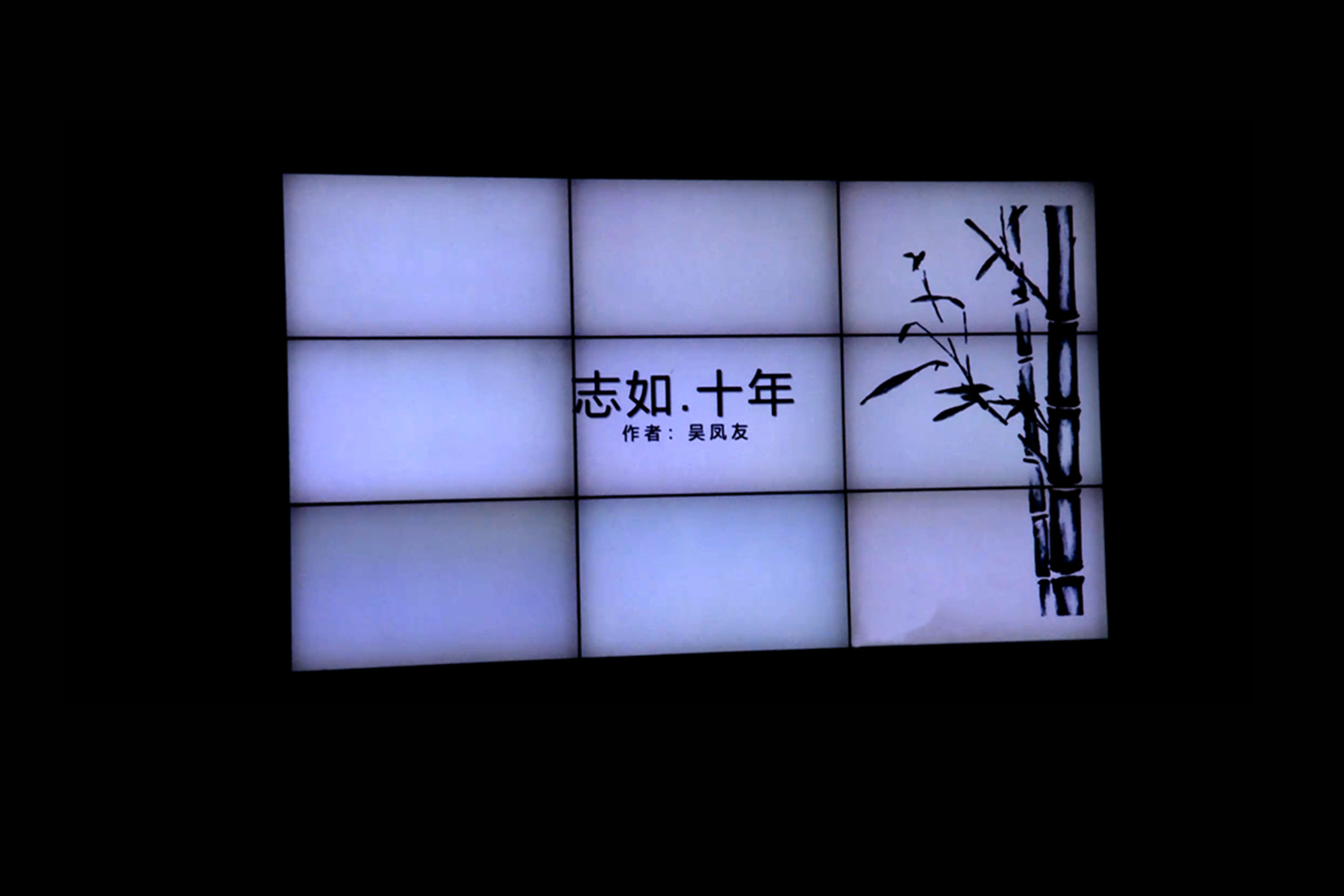 “志如.十年” 吴总诗朗诵